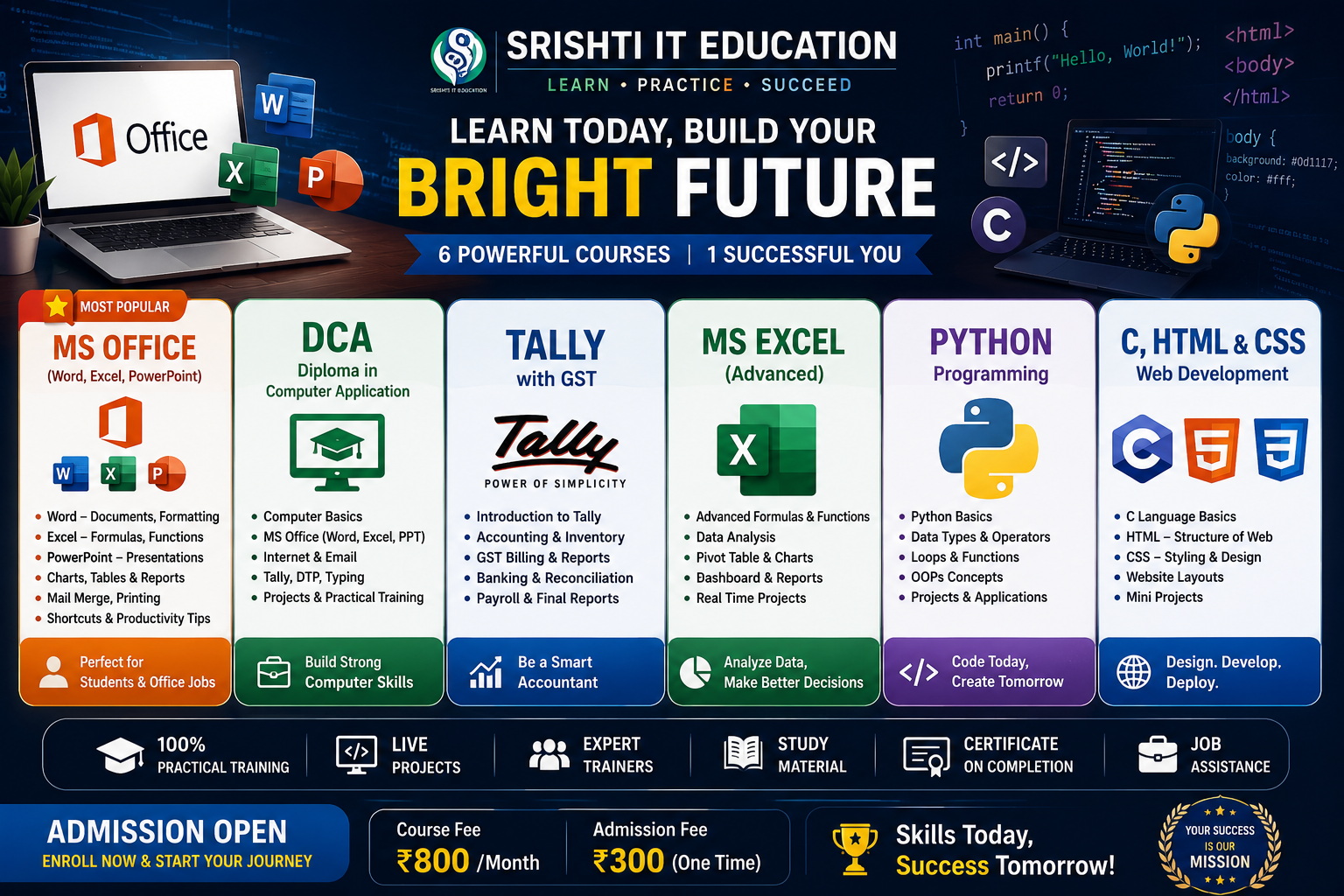 Diploma in Computer Application 