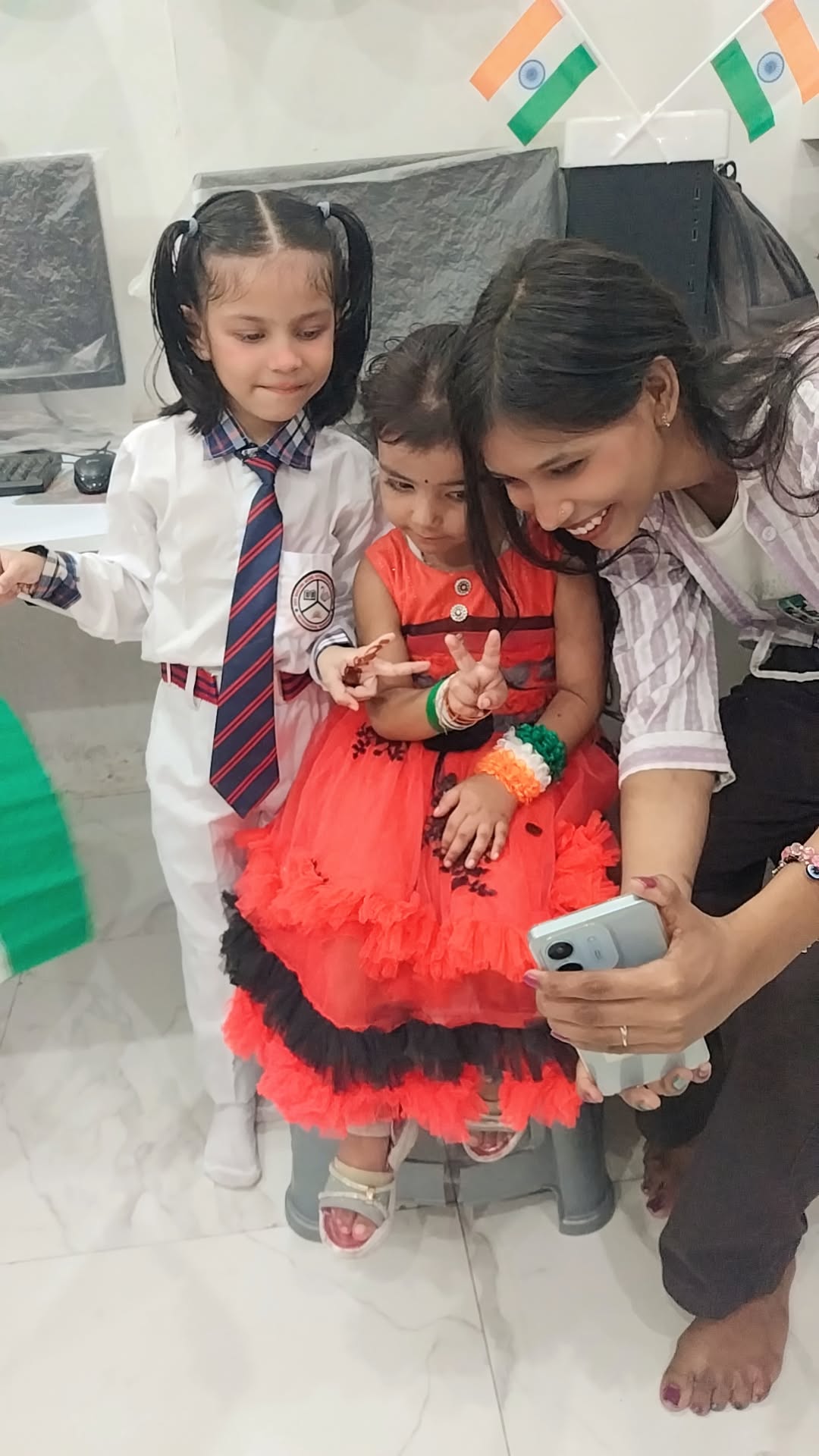 Srishti and her friend