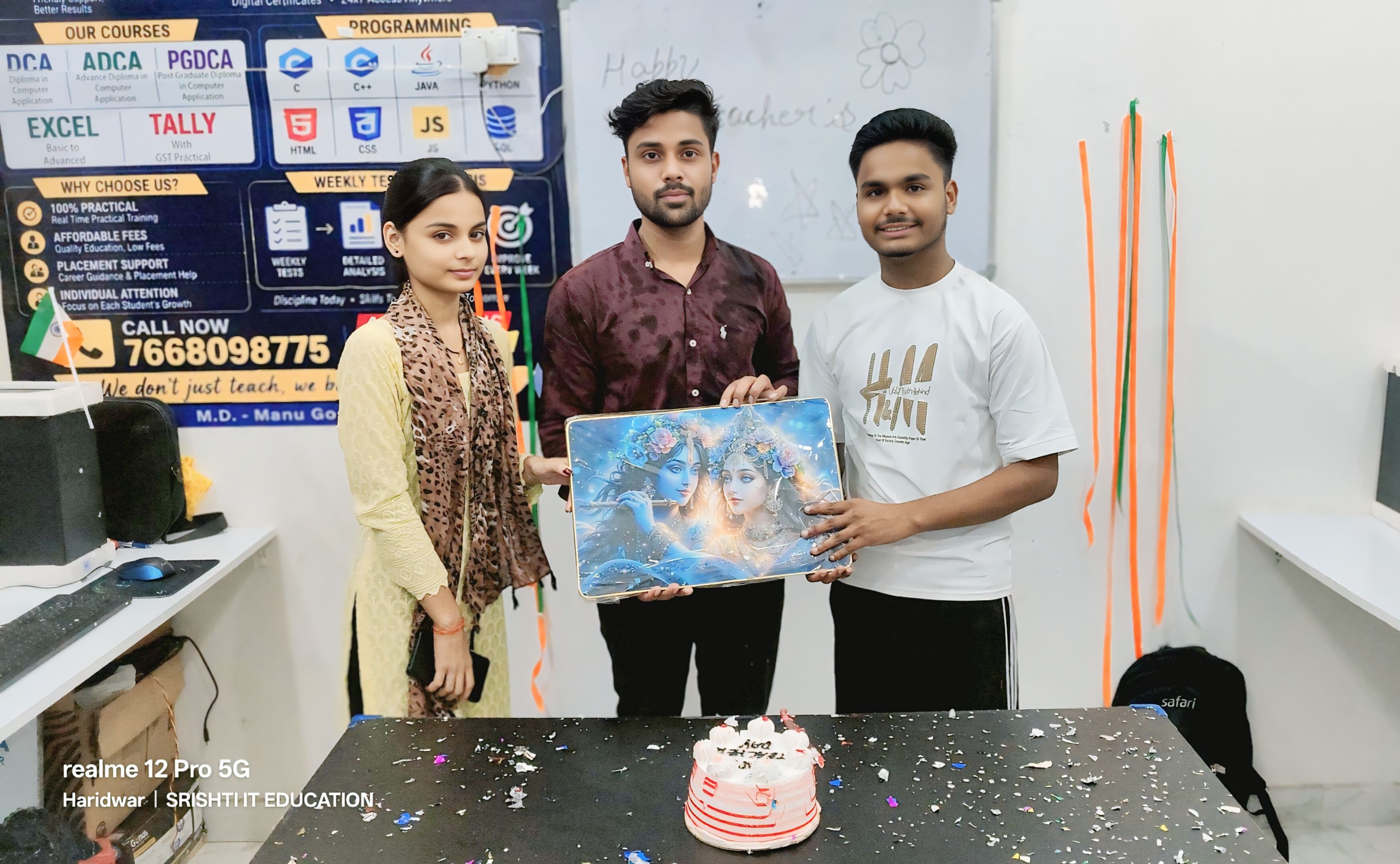 Teacher day celebration 